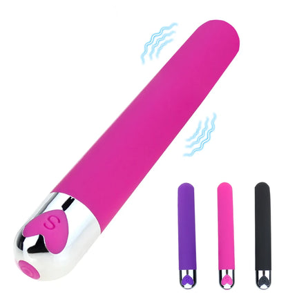 10 Speed Mini Bullet Vibrator for Women Rechargeable Wireless Vibrating Anal Bullet Clitoral Stimulator Dildo for Adult Sex Toys