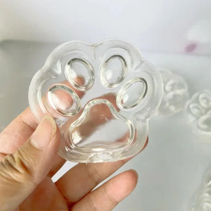 Cat Paw Hollow Ball Skin DIY Stress Relief Toy Slow Rebound Fidget Sensory Ball Toy Decompression Irregular Ball Cover