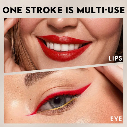 1pc Matte lip liner pen, long-lasting water and sweat resistant, twisted design - easy to apply, suitable for all skin types