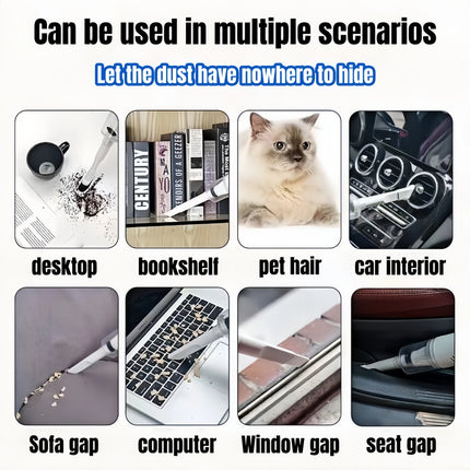 12000P car mounted wireless handheld vacuum cleaner, integrated blowing and suction high-power vacuum cleaner, for home use