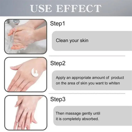 Fast Whitening Dark Knuckles Brighten Hand Cream Melanin Corrector Moisturizing Intense Stains Remover Products Korean Skin Care