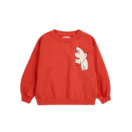 Children's Spring Autumn Hoodie Cartoon Print Unisex Sweatshirt European Style Top for Boys And Girls