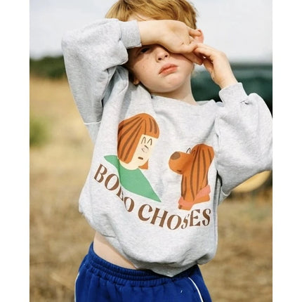 Spring Summer BC New Children's Hoodies with Cartoon Patterns Comfortable Versatile Fashionable and Vibrant Children's Clothing