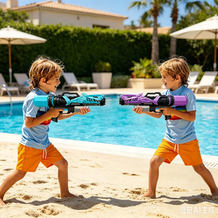 Passion Manual Water Gun Ice Blast Desert Eagle Summer Swimming Battle Toy Continuous Shooting Pool Outdoor Fun