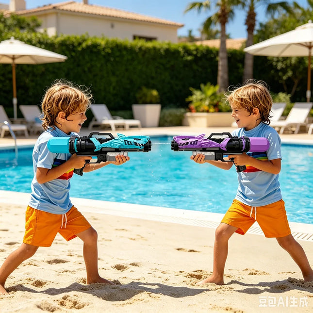 Passion Manual Water Gun Ice Blast Desert Eagle Summer Swimming Battle Toy Continuous Shooting Pool Outdoor Fun