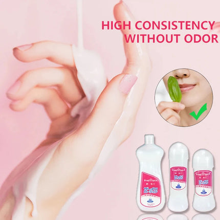 500ML Emulsion Lubricant Anal Lubricant Easy to clean, colorless and odorless, safe and healthy gay vaginal adult products