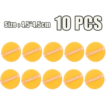 1-20pcs Sponge Air Cushion Cosmetic Puff Double Side Soft Beauty Makeup Puffs Dry and Wet Use BB Cream Foundation Cosmetics Tool