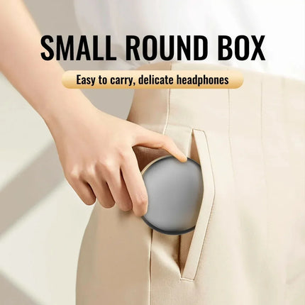KEBIDUMEI Invisible Sleep Headphones Bluetooth 5.3 Mini Earbuds for Side Sleepers TWS Wireless Waterproof HiFi Stereo Earphones