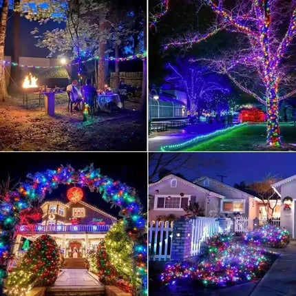 Outdoor Solar String Light 300/200/100/50 LED Fairy Garland 8 Mode Garden Yard Tree Christmas Party Waterproof Copper Wire Lamp
