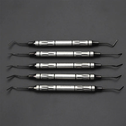 Dental Resin Filling & Shaping Tool Set, Composite Restoration Instrument with Carver, Polisher & Placement Kit.