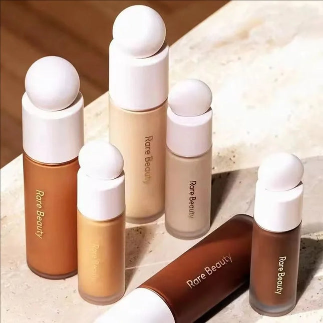 New Hot Rare Beauty Foundation Liquid Oil-control Dark Circles Covering Freckles Corrector High-end Makeup Waterproof Cosmetic