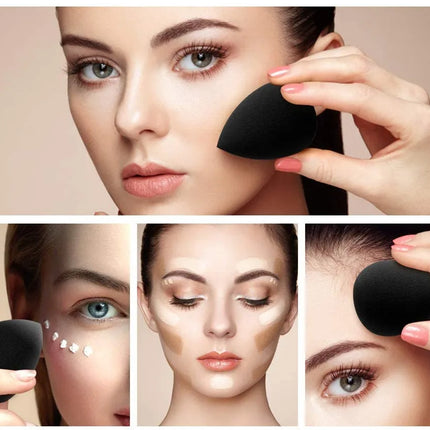 12pcs Makeup Sponge Set Essential for Beginners Cosmetic Easy to apply,Puff Set Makeup Foundation Sponge