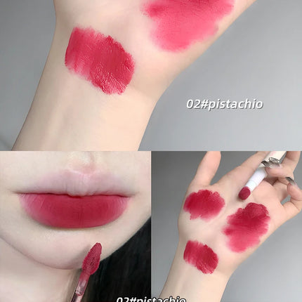 Hot Sales Gege Bear Makeup Sponge Tip Lippie Lip Powder Cream Birthday Gift Matte Non-Stick Cup Cute Lip Powder Cream Lip Mud