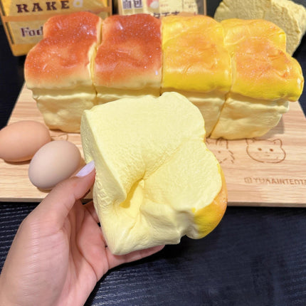 Hachimi Custard Slow Rising Squishy Toy, Super Moist Soft Tender Texture, Classroom Stress Relief Fidget Simulated Food Toy