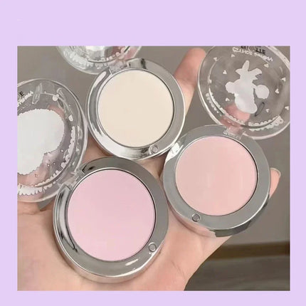 FLORTTE BUNNY Monochrome Highligh Powder Naturally Brightening Facial Blush Cream High Gloss Face Blusher Makeup Cosmetics