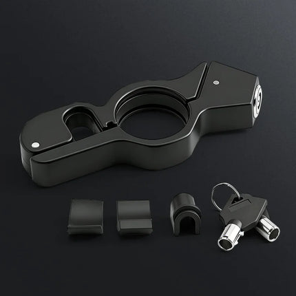 Motorcycle/bike Handlebar Lock Handlebar Brake Handle Solid Lock Imitating Steal Lock Pull Rod ATV Dirt Street Bikes Anti Theft