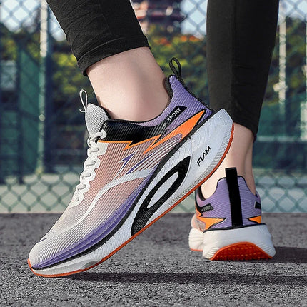 Sneakers Men Mesh Breathable Running Shoes Unisex Light Soft Thick Sole Hole Couple Shoes Athletic Sneakers Women Shoes Sport