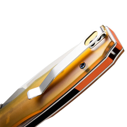 FREETIGER FT81 Folding Knife D2 Blade Ultem/PEI Handle Outdoor Pocket Knife Camping Hunting Survival Multi-Tools Knife for Men