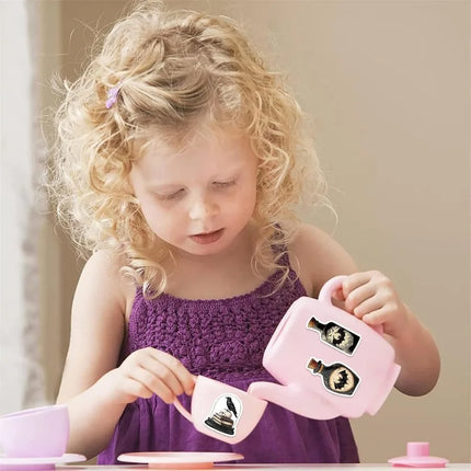 50PCS Potion Stickers Magic Skull Bat Potion Sticker for Halloween Magic Medicine Bottle Stickers Waterproof for Water Bottles