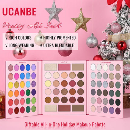 Ucanbe 86-color Pretty All Set Eyeshadow Palette Comprehensive Set