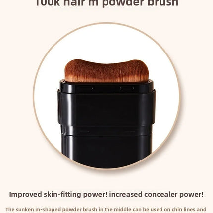 2-in-1 Foundation Stick - All-in-one coverage, waterproof and long-lasting, natural finish, suitable for all skin tones.
