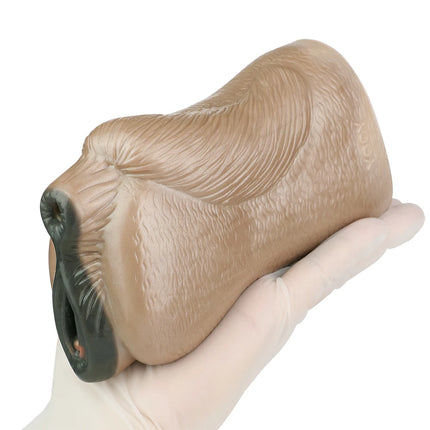 LUUK Fetish Masturbator For Men Animal Horse Pussy Anal Vaginal Masturbation Cup Silicone Sex Toys For Men Adult Toys 18+