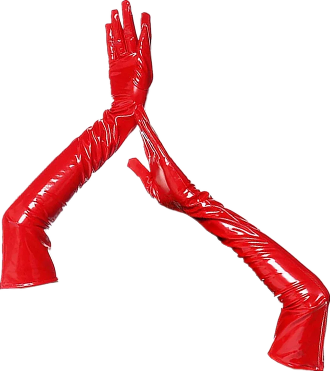 Women's Sexy PVC Latex Bodysuit Double Zipper Open Crotch Erotic Faux Leather Catsuit Jumpsuits Nightclub Party Latex Bodysuit