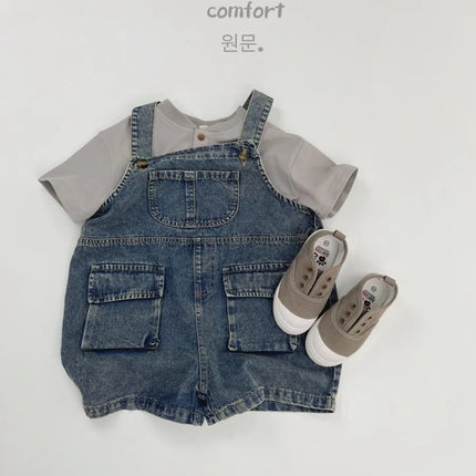 2026 Summer Kids Short Sleeved T-shirt 2-6Y Thin Girls Solid Color Polo Shirt Children Korean Style Clothes Boys Bowling Shirt