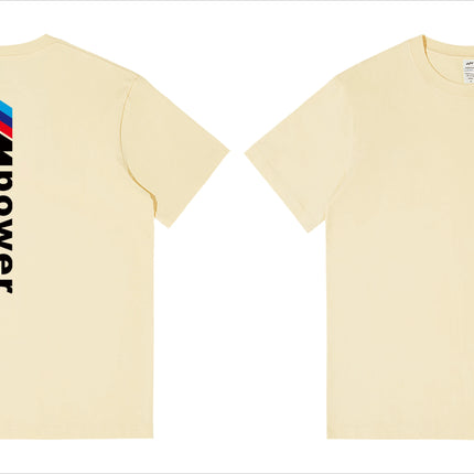 Men's 2026 BMW M POWER Short Sleeved T-shirt Men's Half Sleeved Clothing Custom Team Clothing Motorcycle Riding Clothing Trend