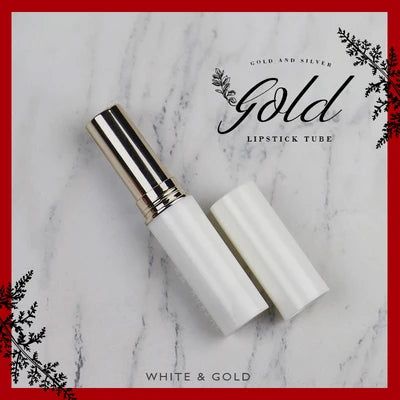 10/30/50/100pcs Direct Filling Empty Lipstick Tube Lip Balm Container Plastic Lipstick Shell Cosmetics Packaging Box And Sticker