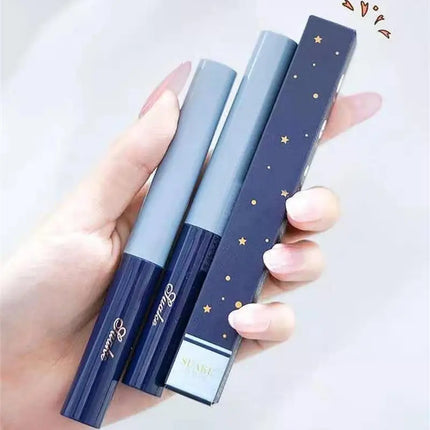 Silk Fiber Matte Mascara Makeup Ultra-Fine Brush Lengthening Eyelashes Extension Fast Dry Brown Black Curling Mascara Comestics