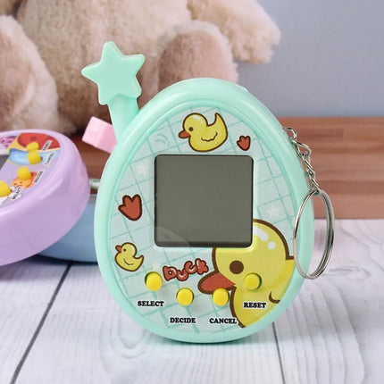 Children  key Chain Pocket Nostalgic Electronic Pet Machine Virtual Network Pet Development Game
