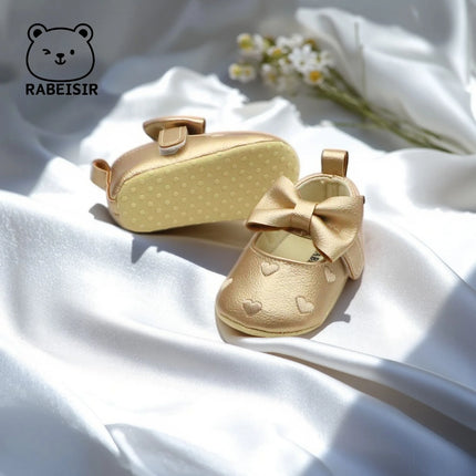 Baby girl toddler shoes baby embroidery love style baby's first pair of step shoes breathable non-slip fashion
