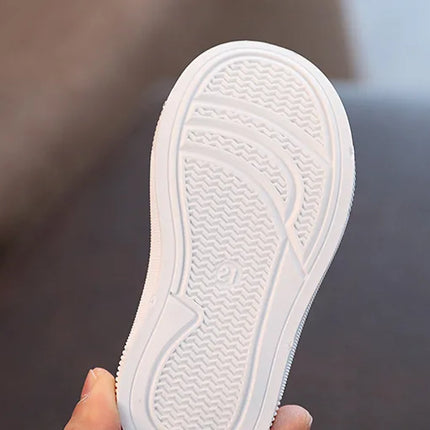 Size 20-31 Children Shoes Spring Autumn Kids Sneakers Soft Breathable Mesh Boys Slip-on Shoes Patchwork Color Girls Shoes