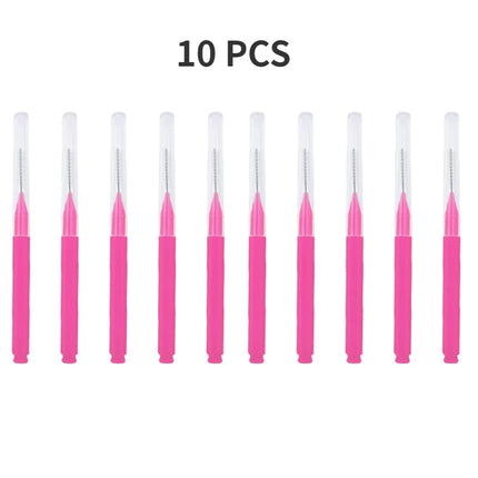 5/10/50PCS Mini Eyebrow Brush Brow Perm Brush Disposable Brow Lifting Brushes Bendable Micro Eyelash Brush Applicators Tools