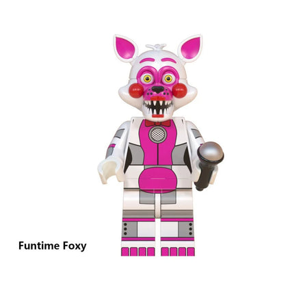 WM6097 WM6170 WM6173 V1004 Blocks Anime Nightmare Games Bricks Toy Dolls Model Building Blocks Toys Gifts Assemble Toys