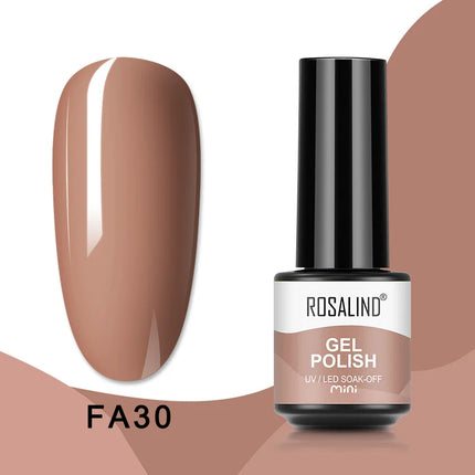 ROSALIND Gel Nail Polish UV Base Top Coat Soff Off Stamping Polish All For Art Manicure Semi Permanant Gel Nail Fast Shipping