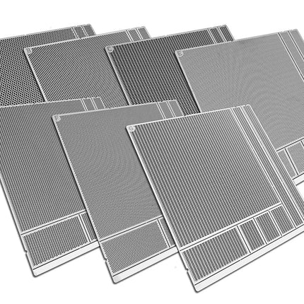 Radiator Mesh / Grill Photo-Etched For Modeling Photoetched Grille And Radiator Mesh For Modelcars