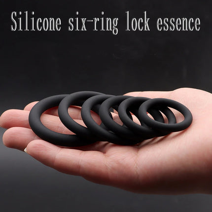 Silicone Lock Ring Male Lock Sperm Ring Foreskin Ring Foreskin Hindrance Ring Penis Ring Adult Products