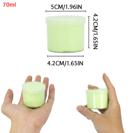 70ml/300ml Frog Fluffy Butter Slime Set Scented Slime for Kids Party Favor and Christmas Gift Putty Complete with Slime Charms