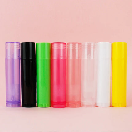100pcs 5g Empty Lip Gloss Tubes 5ml Cosmetic Containers Lipstick Jars Balm Tube Travel Bottles Makeup Tools DIY Tubes