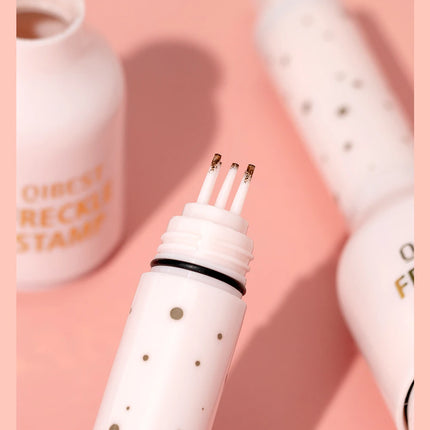 Liquid Air Cushion Freckle Stamp Pen Five-point Head Freckle Natural Simulation Fake Dot Spot Pen Waterproof Lasting Makeup