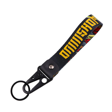 Lucky Cat Eagle Beak Keychain Motorcycles Girl Animation Short Lanyards Used in Phone Rope Badge Holder Accessories