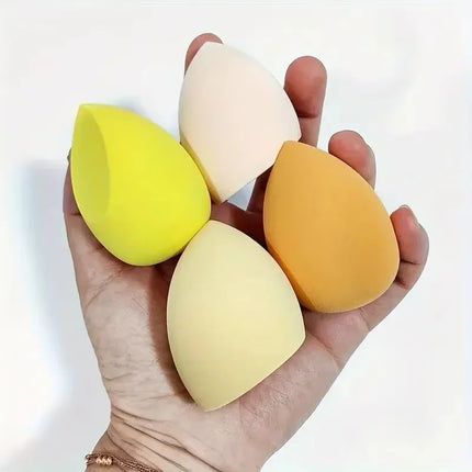 5-Pack Dual-Use Makeup Sponge Set - Velvet for Liquid/Cream/Powder | Vegan Eco-Friendly Travel Essentials
