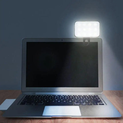 Mini LED Selfie Light 3 Color Modes Adjustable Brightness For IPad Mobile Phone Laptop Flash Fill Video Photo Photography Lamp