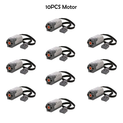 Technical Part 8883 M Motor Compatible with legoeds Power Functions Building Block Car Truck Vehicles Model Power Up Speed Motor