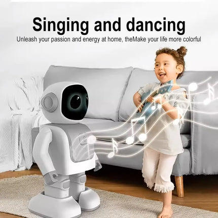 Program Dance Robert Children Toy Cute Robot Electron Astronaut Music Toys Phone APP Bluetooth Remote Control Kids Gift