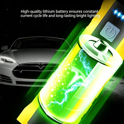 Rotatable COB Work Light LED Flashlight USB Charging Car Repair Lamp SOS Warning Light With Magnet Hook 4 Modes Camping Lantern