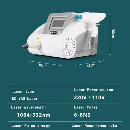 New Hot Product Arrival Eyebrow Washing Machine 1064nm & 532nm Switched Machine Eyebrow Pigment Wrinkle Removal beaut Products