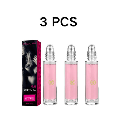 10ML Roll-on Unisex Ball Men's Essential Oil Attracts The Opposite Sex Charming Aromatic Fresh Light Scent Dating Gift